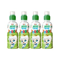 웅진 캐치티니핑 멀티비타민 미네랄 파인애플 200mL 왕자핑 달콤한, 12개