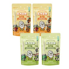 요거모야 유아용 유기농 쌀스틱 2종, 2세트, 120g, 사과&당근, 브로콜리&양파