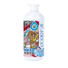 臭味滾 ODOUT 狗狗專用 地板清潔劑 抑菌除臭, 1個, 1L