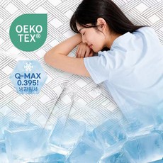 코지드림 프리미엄 냉감패드 듀라쿨 아이스쿨링 여름 쿨매트, 그레이
