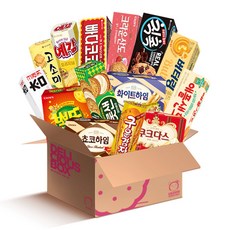 예감 산도 칙촉 구운감자 초코하임 쿠크다스 롯샌 참크래커등 소 곽과자 14종 (+1) 과자 세트, 과자 14종, 1세트