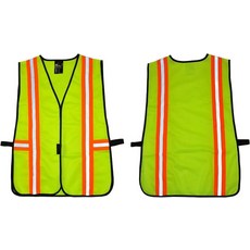 다기능 포켓이 있는 G & F 제품 고감도 반사 안전 조끼 ANSI 클래스 2