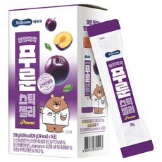 베베쿡 매일쑥쑥 스틱 젤리 20g x 14p, 280g, 1개, 푸룬