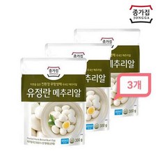 종가집 유정란 메추리알 500g, 3개