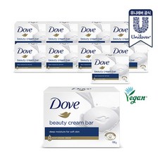 도브 화이트 뷰티바 비누 대용량 135g x 10개, 10개입