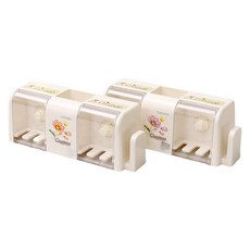 한솔 코스모스 벽걸이 칫솔 걸이 대 칫솔꽂이 칫솔거치대 칫솔홀더 칫솔건조대 칫솔꽃이 dog9+4ptt, 기본상품, 가은파파샵 본상품선택