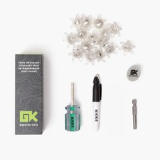 GOLFKICKS 定制高爾夫球鞋 Spike, ICE（冰/半透明）