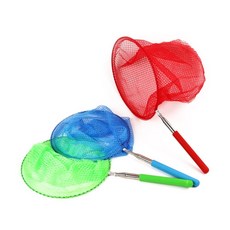 모아니샵 길이조절 잠자리채 폴딩잠자리채, 블루