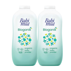 Babi Mild Powder 태국 베이비마일드 베이비 파우더 160g, 2개, Bioganik 160g