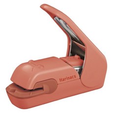 하리낙스 프레스 심이필요없는 스테이플러 고쿠요, 1개, MPH105VP 살몬핑크