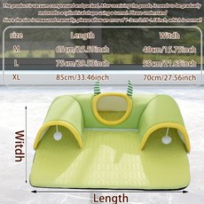 夏季透氣貓咪遊戲隧道床 捉迷藏通道 貓咪睡墊, 綠色,M, 1個