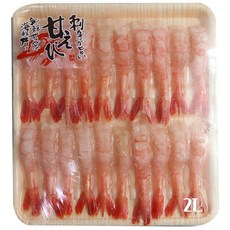 삼둥이수산 초밥용 단새우 새우회 4g / 4.5g / 6.5g 20미 북쪽분홍새우 아마애비새우, 1개