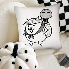 만화 베개 케이스 스퀘어 커버 침실 소파 룸 인테리어 레저, A. z8
