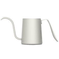 AIRFLOW 燕尾手沖壺 90度水流 雙孔擋片 手沖咖啡壺, 米白, 1個, 300ml