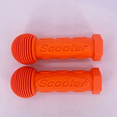 마이크로 킥보드 맥시 미니 손잡이 교체 부품 2개, 1개, 스쿠터 오렌지옐로우 2개