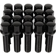 미니 클럽맨 페이스맨 로드스터용 I3 I8 4 F80 X2 X4 X6 24 시리즈 45 섕크 원뿔형 시트 애프터마켓 ET 러그 스터드용 cciyu 20pcs 14x1.25 확장