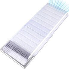 자석형 공기 환기구 확장기 가구 아래용 5개 네오디뮴 자석으로 고정 바닥 확장 17인치에서 33인치까지 가정용 디플렉터, 1 팩