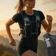 초경량 러닝조끼 수납 마라톤조끼 트레일 러닝백팩 등산 조깅 가방 런닝베스트