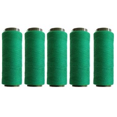 미니 칼라 재봉실 40수2합 소형재봉사, 5개, 그린