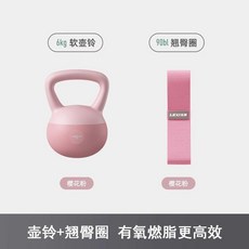 케틀벨 홈트 덤벨 크로스핏 가정용 운동 헬스장 근력 홈트아령 캐틀밸, R. 파우더 6kg+힙 링(90lb)