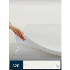 얇은 토퍼 매트리스 1인용 원룸 퀸사이즈 메모리폼, 1. 단품, 90x190cm