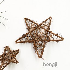 星星藤環 星形藤圈 空鳳裝飾 星星花環 土伏藤 捕夢網 DIY 藤編 花圈 田園鄉村 拍攝道具 聖誕節