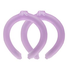 딥톡 아이스 넥쿨러 쿨링스카프 DT0087, 퍼플, 2개