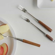 다팔아 스텐27종 티스푼 과일포크 카페커트러리, 11.스텐_4 웨이브 포크