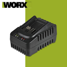 다구해 호환 Worx 웍스 그린 배터리 20V 리튬 이온 배터리 충전기 WA3918, 1개