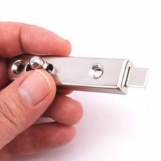 하이랜드 미니 로비용 창문잠금장치 여닫이문잠금 수납장잠금 10개입, 10개, 기본