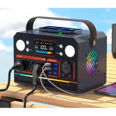 올인원 파워뱅크 대용량 차박 야외 낚시 인버터 휴대용 고급, 1개, 300W(155Wh)