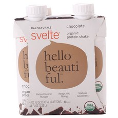 Svelte 蛋白奶昔巧克力 4pcs, 1個, 330毫升