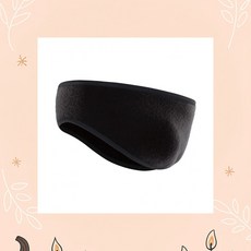 귀마개밴드 러닝용 방한용 귀도리 밴드 겨울 헤어밴드 스포츠형 플리스, 1개