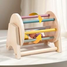 蒙氏早教邏輯思維思維嬰幼兒玩具, 1個, 平面滾動鼓P0.45:如圖所示