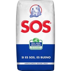 스페인 SOS round rice 빠에야 라자냐 쌀, 5개, 1kg