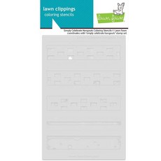 [ 1135520 ] 로운 포운 LF3721 심플리 셀러브레이트 행아웃 컬러링 스텐실, [ 1135520 ] 로운 포운 LF3721 심플리 셀