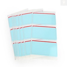 몽키 견출지 7매 투명필름 보호견출지