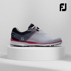 풋조이 PRO SL SPORT 여성 골프화 98147 화이트/네이비/핫핑크