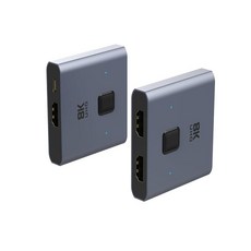 ALINKLIFE HDMI 스플리터 8K HDMI 케이블 8K@60Hz 4K@120Hz 컨버터 양방향 HDMI 스위치 울트라 HD 8K 고속 48Gbps 원 버튼 스위치 암 -, ALINKLIFE HDMI 스플리터 8K HDMI 케이