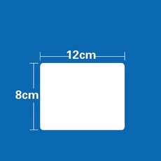 8x12公分迷你留言卡片，繪畫標示便籤，輕巧易攜帶，簡約美觀, 8*12cm-白, 2個