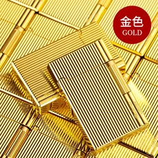 금 은색 알라우드 스틸 사운드 측면 슬라이딩 휠 풍선 클래식 레트로 오픈 불꽃 수직 줄무늬, 01 Gold