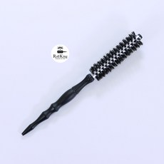 [롤킹] 미쏠 0.5 롤 브러쉬 드라이롤빗 열판 돈모 5컬러, 1개, 블랙-블랙실버