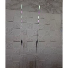 주한피싱 양어장 7점등 전자찌 고감도 민물낚시 전자찌 야간낚시, 1개, 그린 (4.2g)