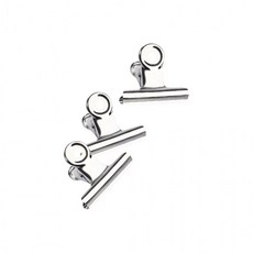 3P 실버 메탈 불독클립 종이집게 강력집게 사무실 서류정리 클립, 1개, 상세페이지 참조, 상세페이지 참조