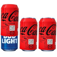 BeerSkin Skywin 탄산음료처럼 보이는 실리콘 캔 커버 - 355ml(12온스) 재사용 및 내구성 있는 소다 캔 커버 캠핑 파티 야외 해변 액세서리를 위한 캔을 위한, 3, Classic Red & Black