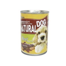 내츄럴독 청크 소고기 375g/강아지간식 강아지츄르 애견간식 펫디저트, 1개