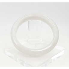 寶麗金珠寶 天然糯種A貨玉手鐲 - 優雅玉石手環，展現女性溫婉氣質, 玉鐲