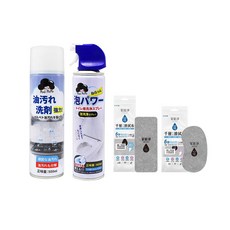 梅歐媽媽清潔組(梅歐媽媽 廚房泡沫油汙清潔劑500ml*1+梅歐媽媽 馬桶泡沫清潔劑360ml*1)【贈】家能淨 狠會吸千層擦拭布(大)+(小)各*1, 2個