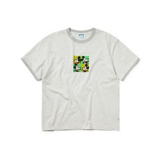 THISISNEVERTHAT TNT_Mickey_Ringer Tee Light Heather Grey