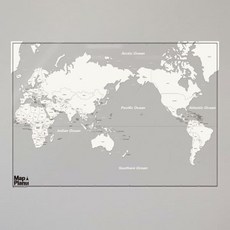 [예스24배송] 쓰고 지우는 투명지도 - 맵플래너 세계지도